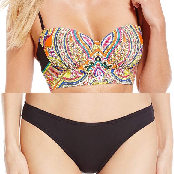 Trina Turk Other - NWT Trina Turk longline bra top/ La Blanca bikini